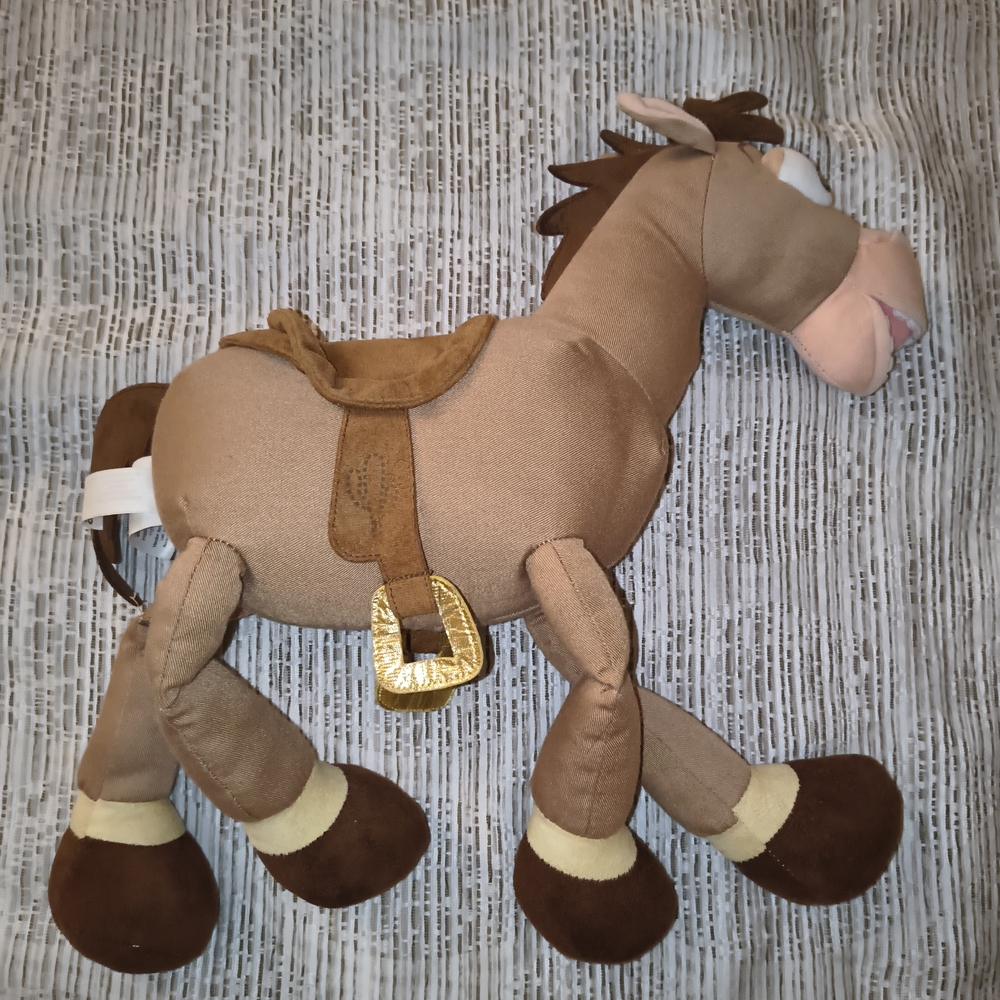 Disney Store Pixar Toy Story Bullseye 14" Plush ANDY feet